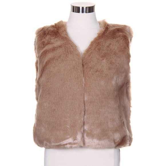 CODE22 Soft Faux Fur Vest - Picture 1 of 4